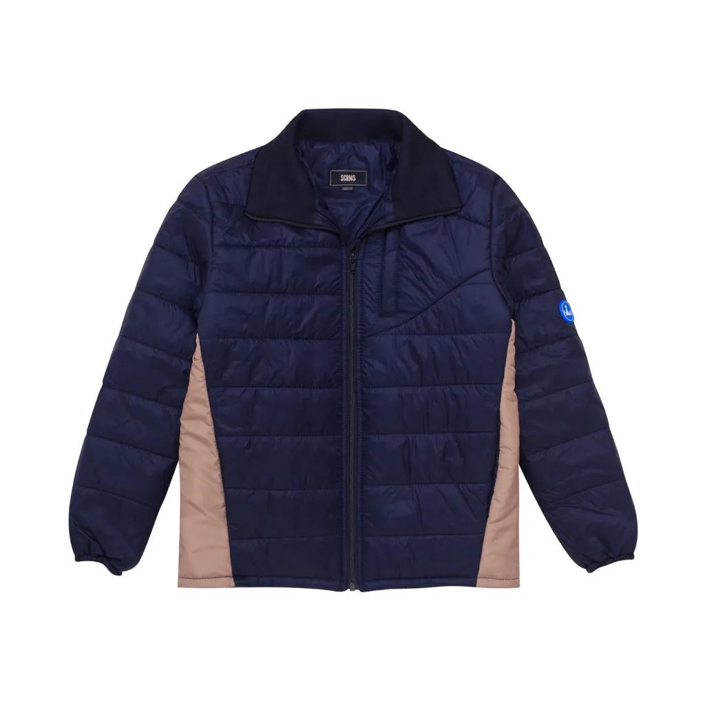 Quilted Jacket DESCENT NAVY BLUE