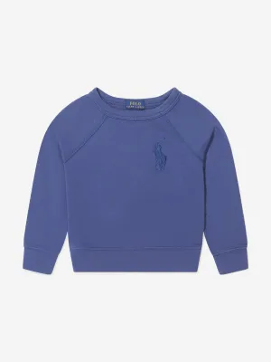 Ralph Lauren Boys Cotton Terry Knit Sweatshirt