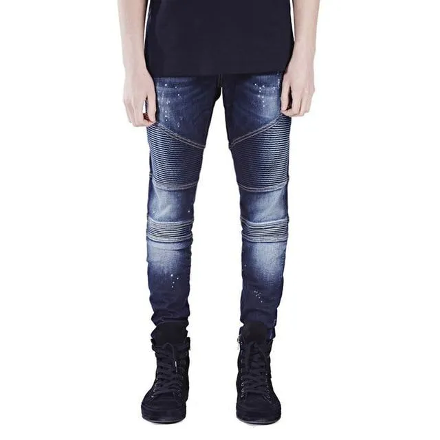 Runway Skinny Biker Jeans - 5 Colors