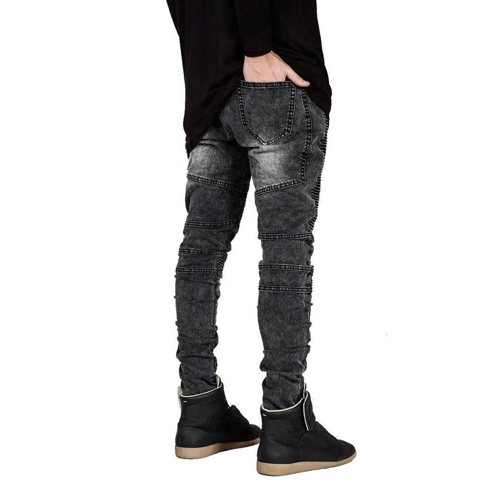 Runway Skinny Biker Jeans - 5 Colors