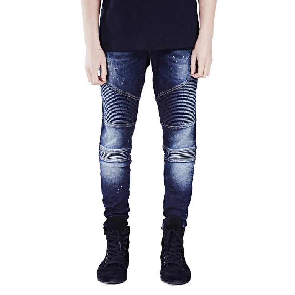 Runway Skinny Biker Jeans - 5 Colors