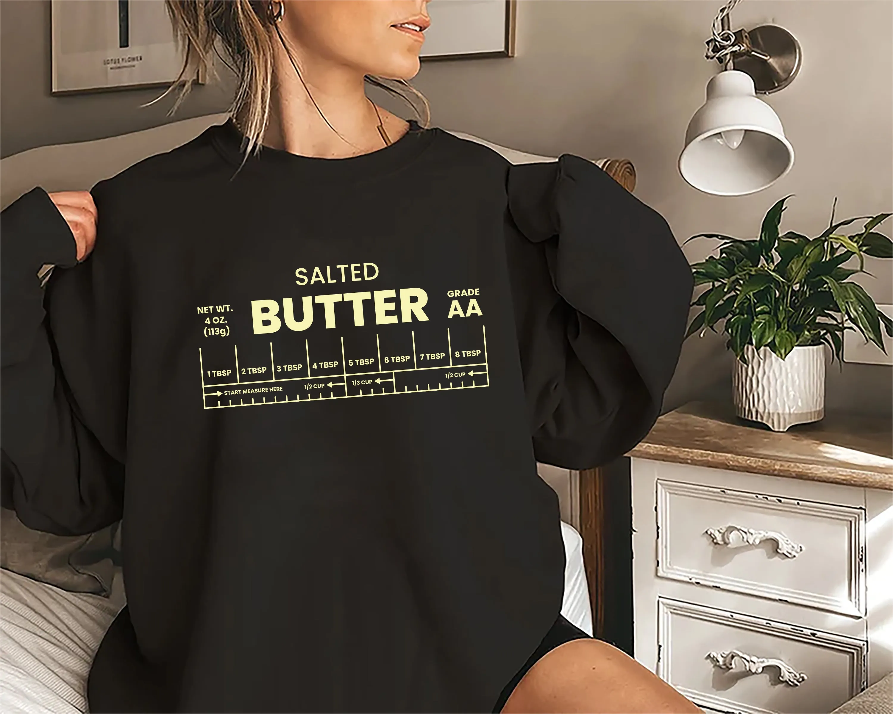 Salted Butter Sweatshirt, Butter Lover Sweatshirt