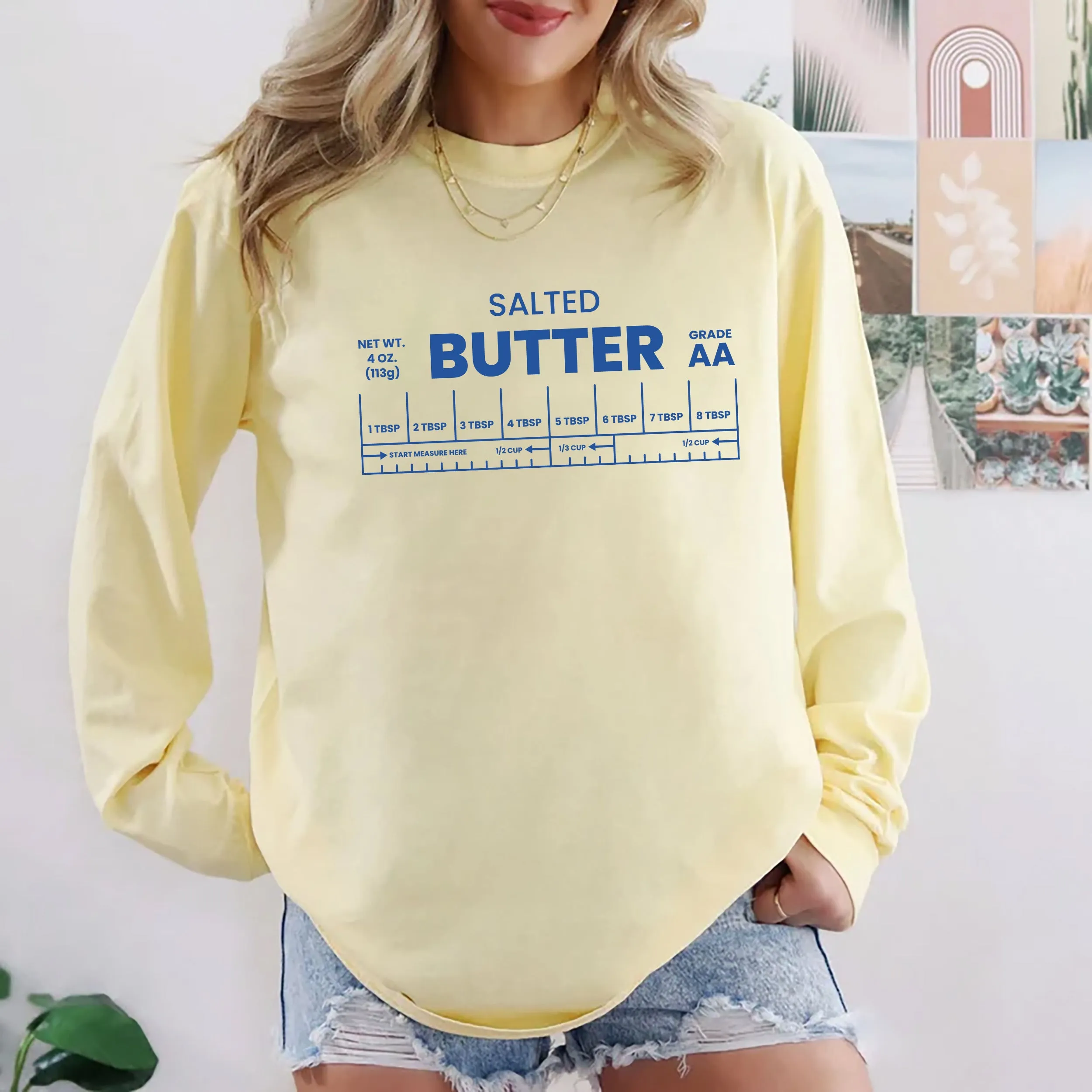 Salted Butter Sweatshirt, Butter Lover Sweatshirt