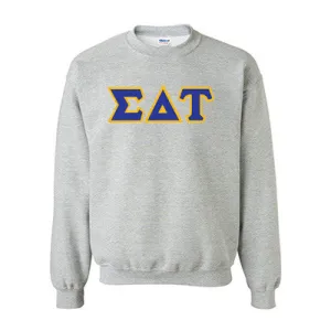 Sigma Delta Tau Standards Crewneck Sweatshirt - G180 - TWILL