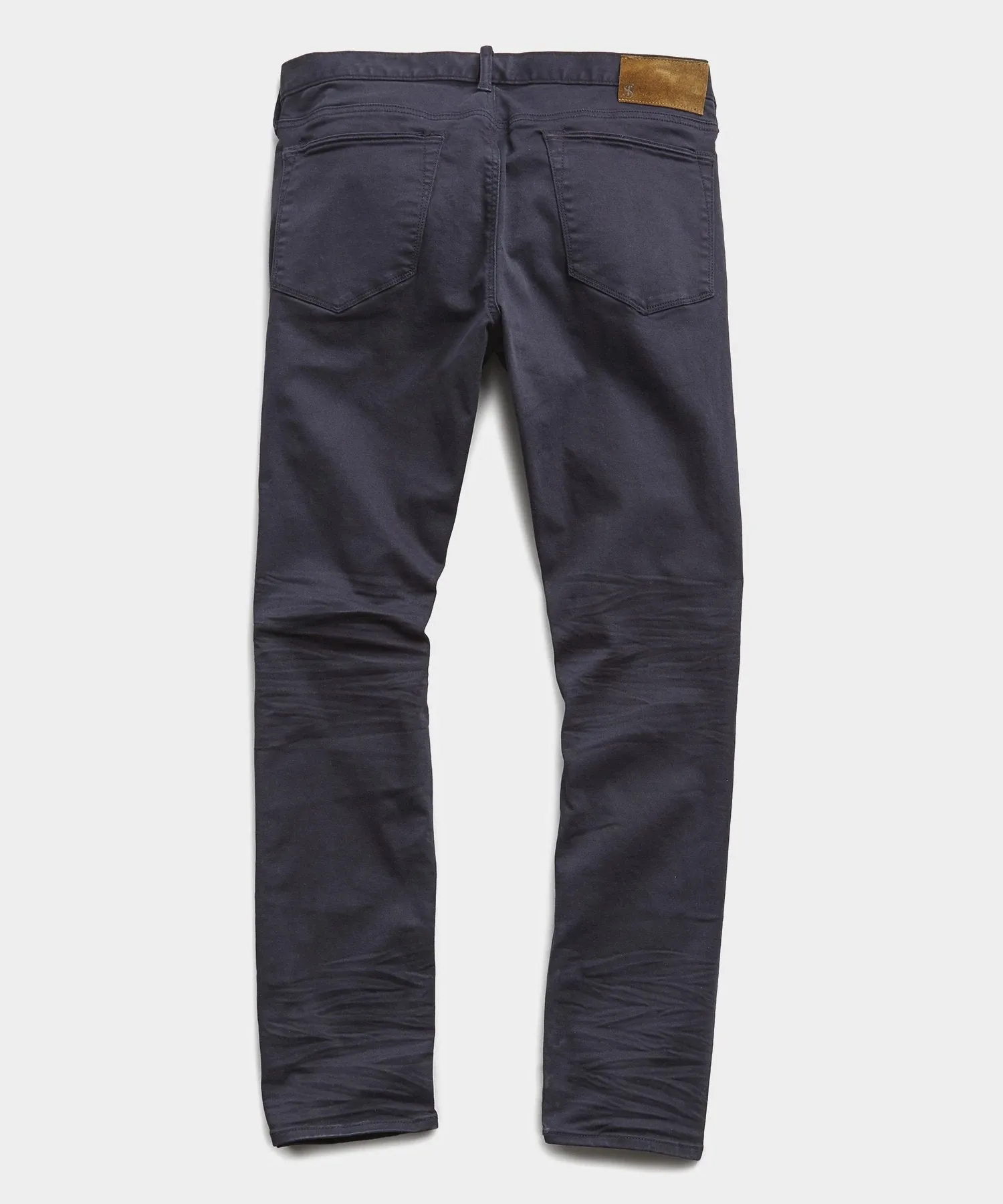 Slim Fit 5-Pocket Garment-Dyed Stretch Twill in Nightwatch