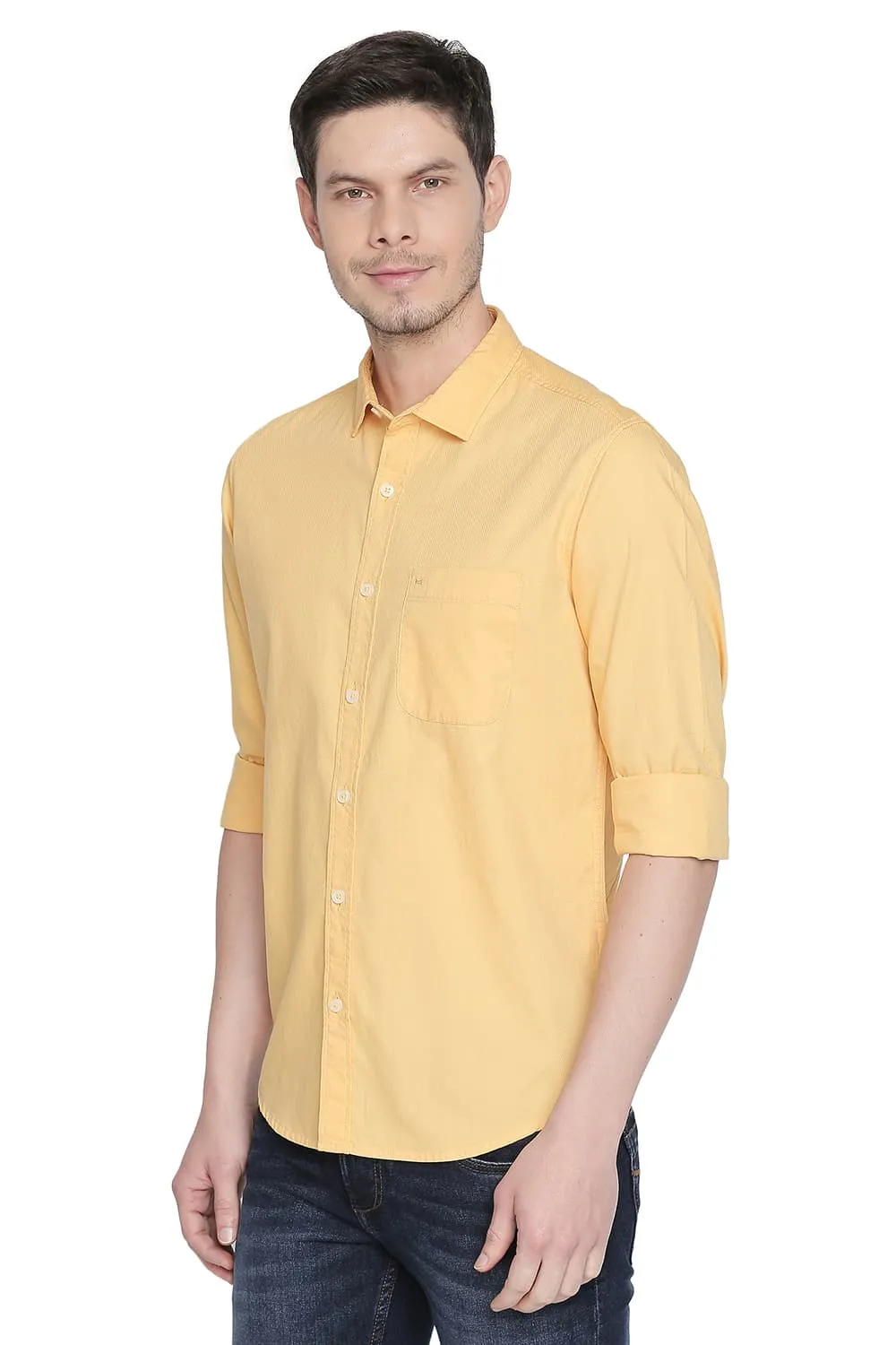 Slim Fit Structure Shirt