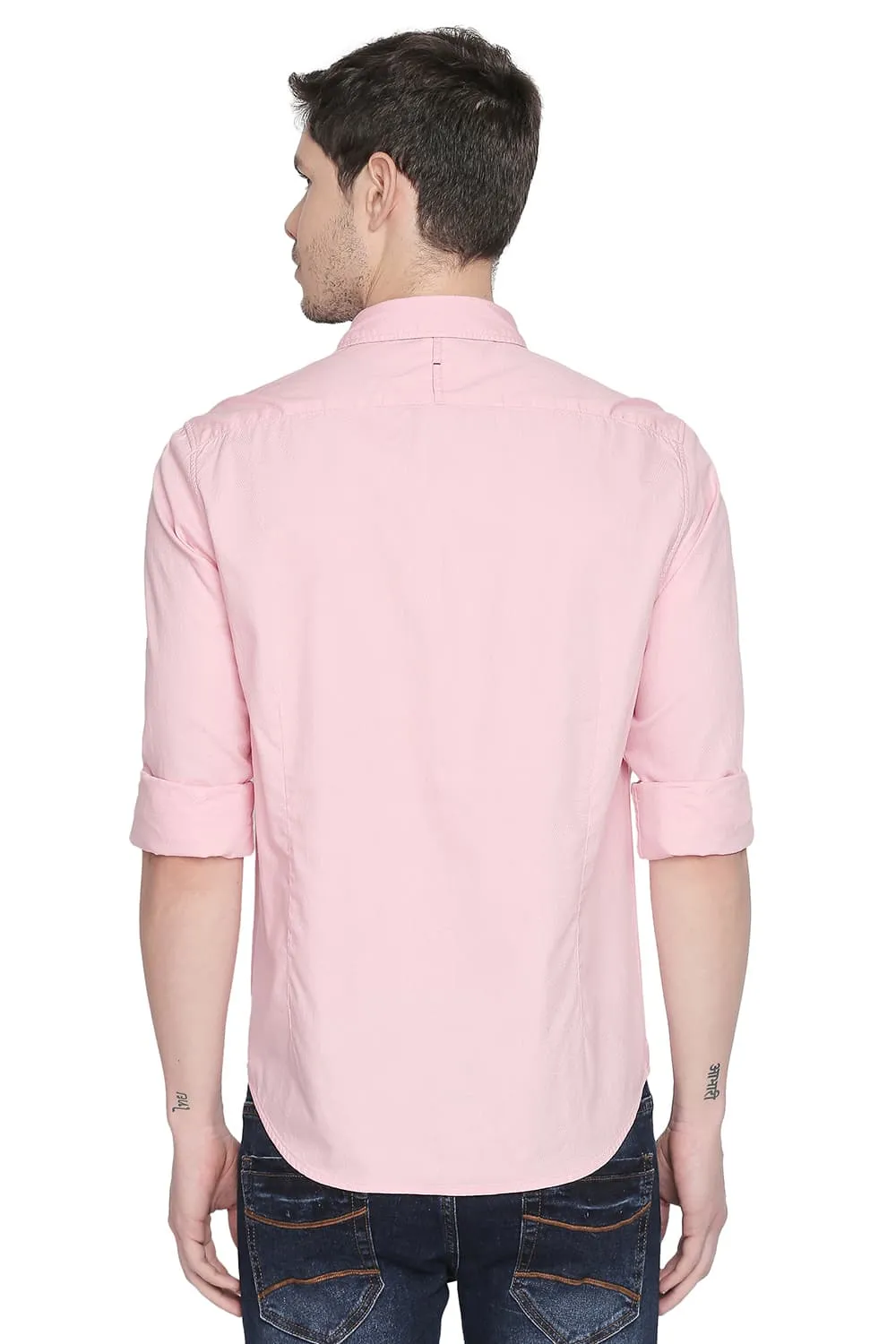 Slim Fit Structure Shirt