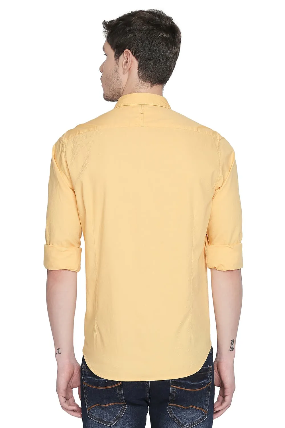 Slim Fit Structure Shirt