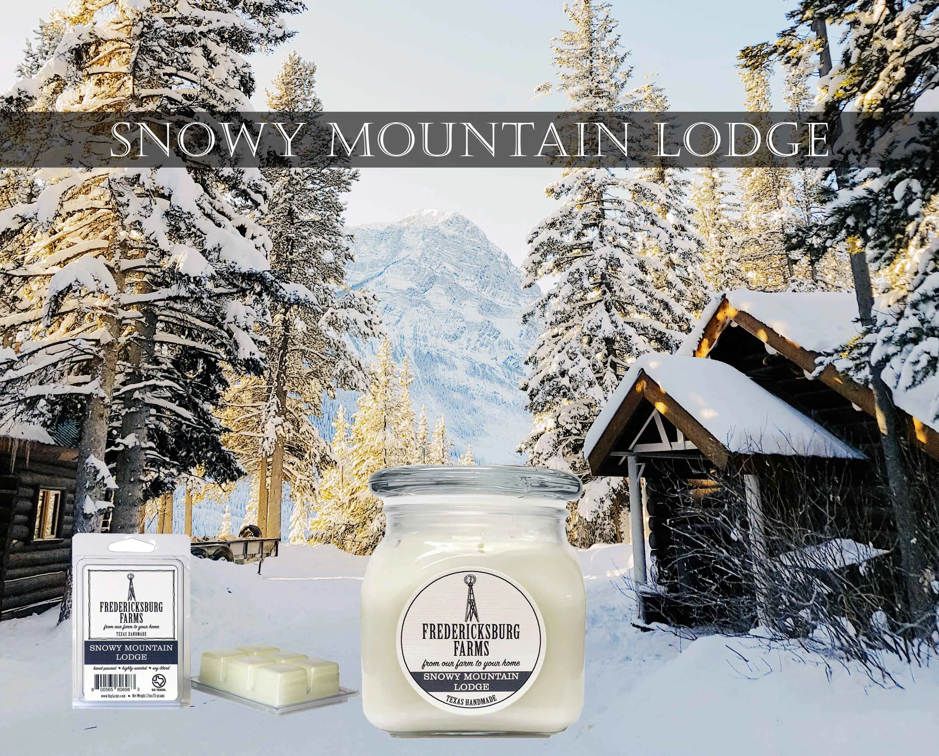 Snowy Mountain Lodge Wax Melt - Seasonal