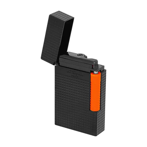 S.T. Dupont Fluo Orange Le Grand Cling Lighter