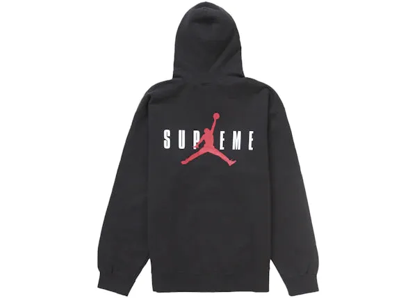 Supreme Jordan Hooded Sweatshirt (FW24) Black