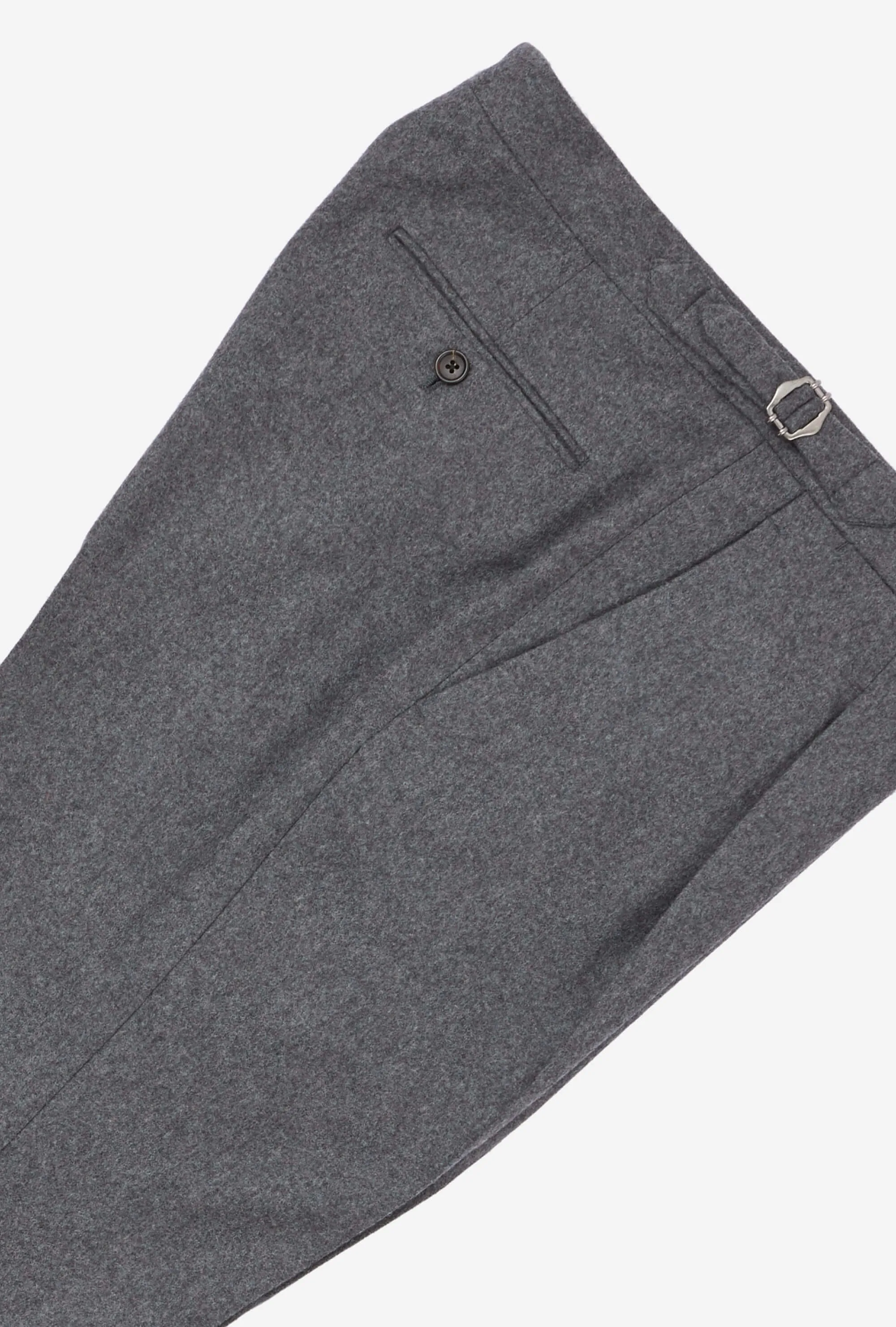 Tailored Trouser Mid-Grey Flannel