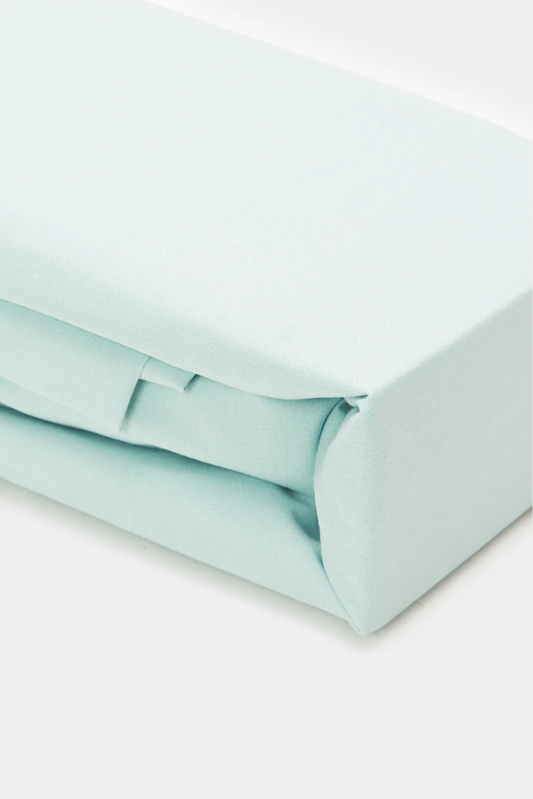 Teal Solid Fitted Sheet (Super King Size)