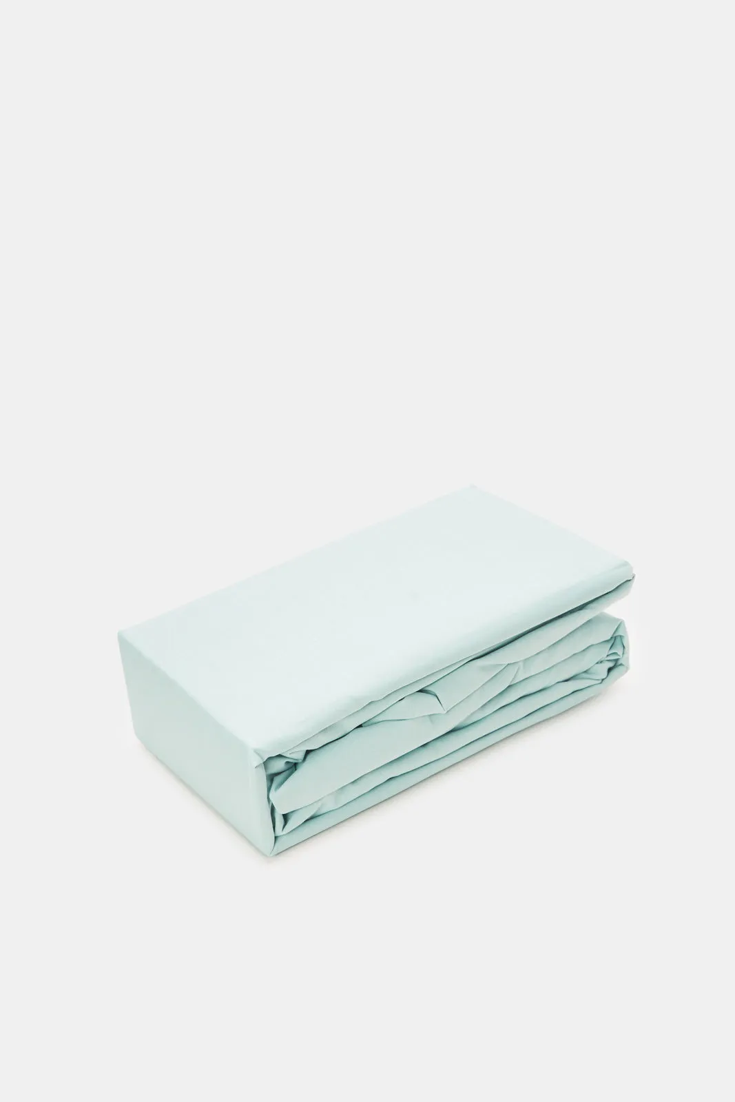 Teal Solid Fitted Sheet (Super King Size)