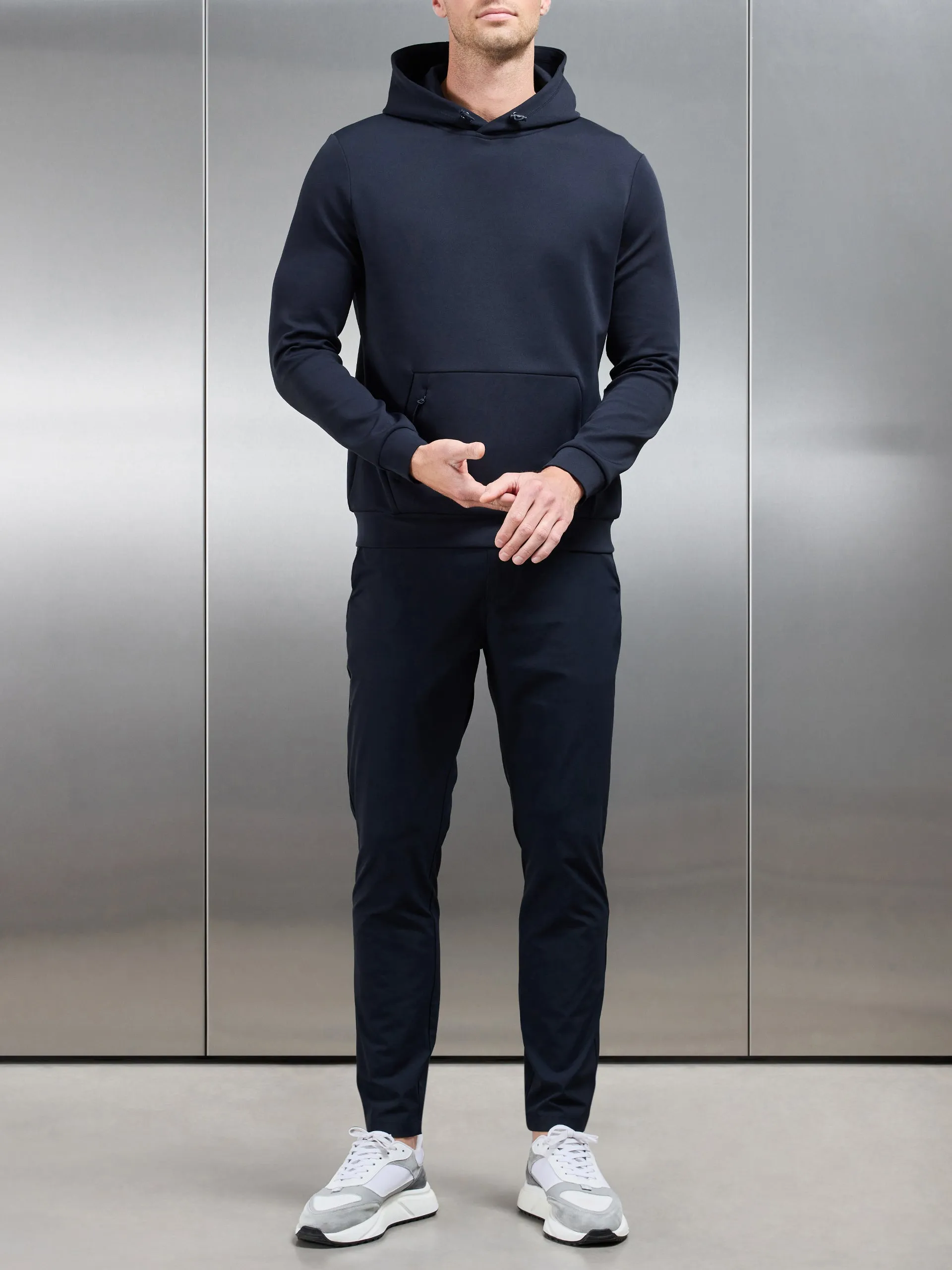 Technical Tailored Trouser in Navy