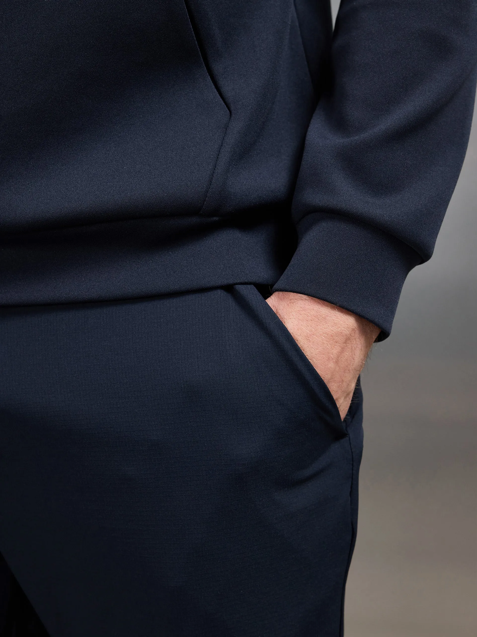 Technical Tailored Trouser in Navy