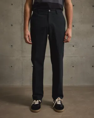 Tenore Twill Chino Pant - BLACK