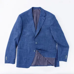 Textured Comfort Blue Sport Coat