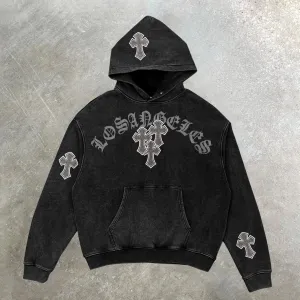 Vintage Cross LA Hoodie