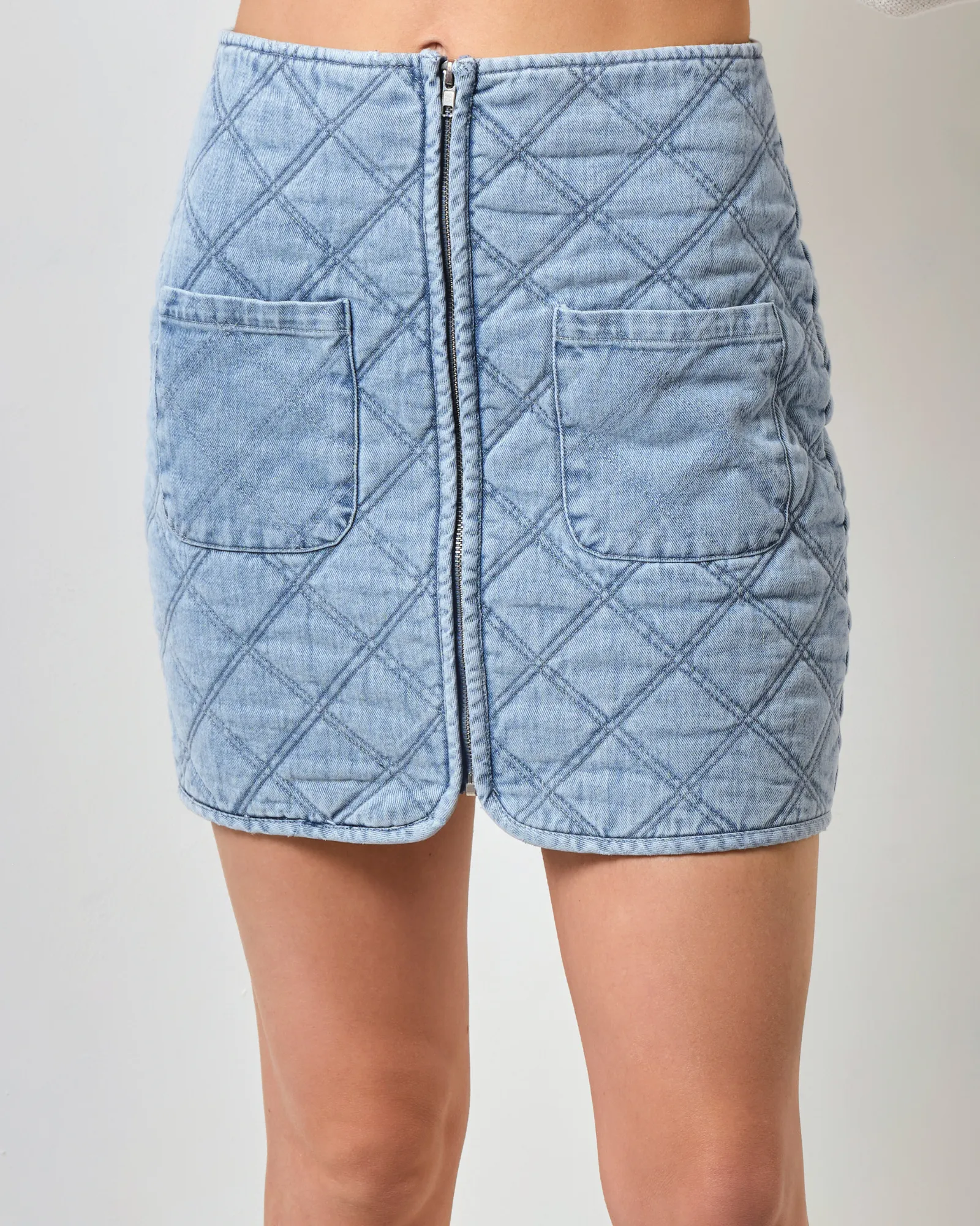 Virgo Skirt - Light Denim