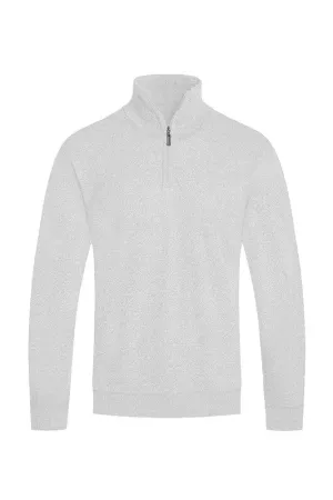 Weiv Mens Knit Quarter Zip Sweater