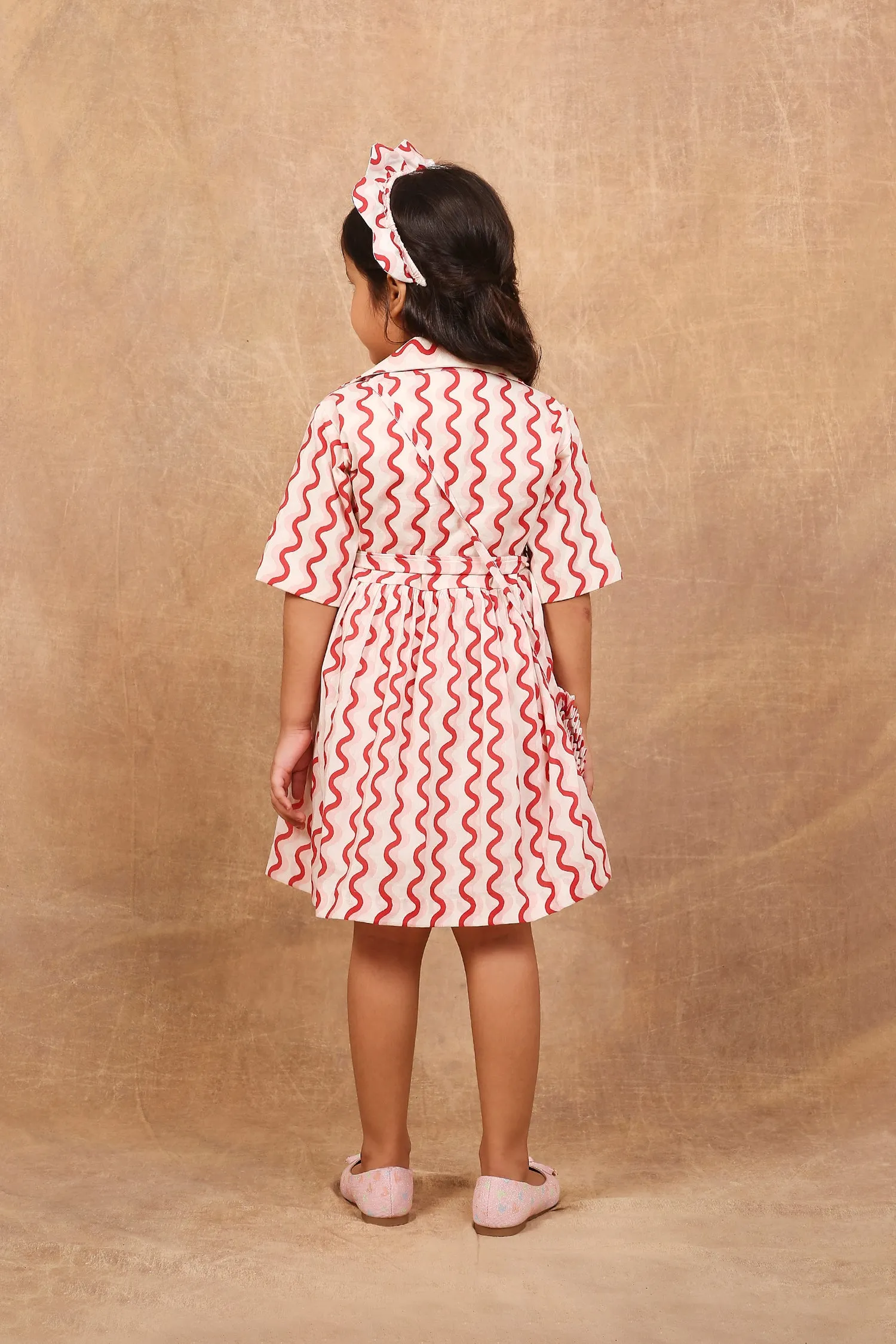 Whispering waves dress