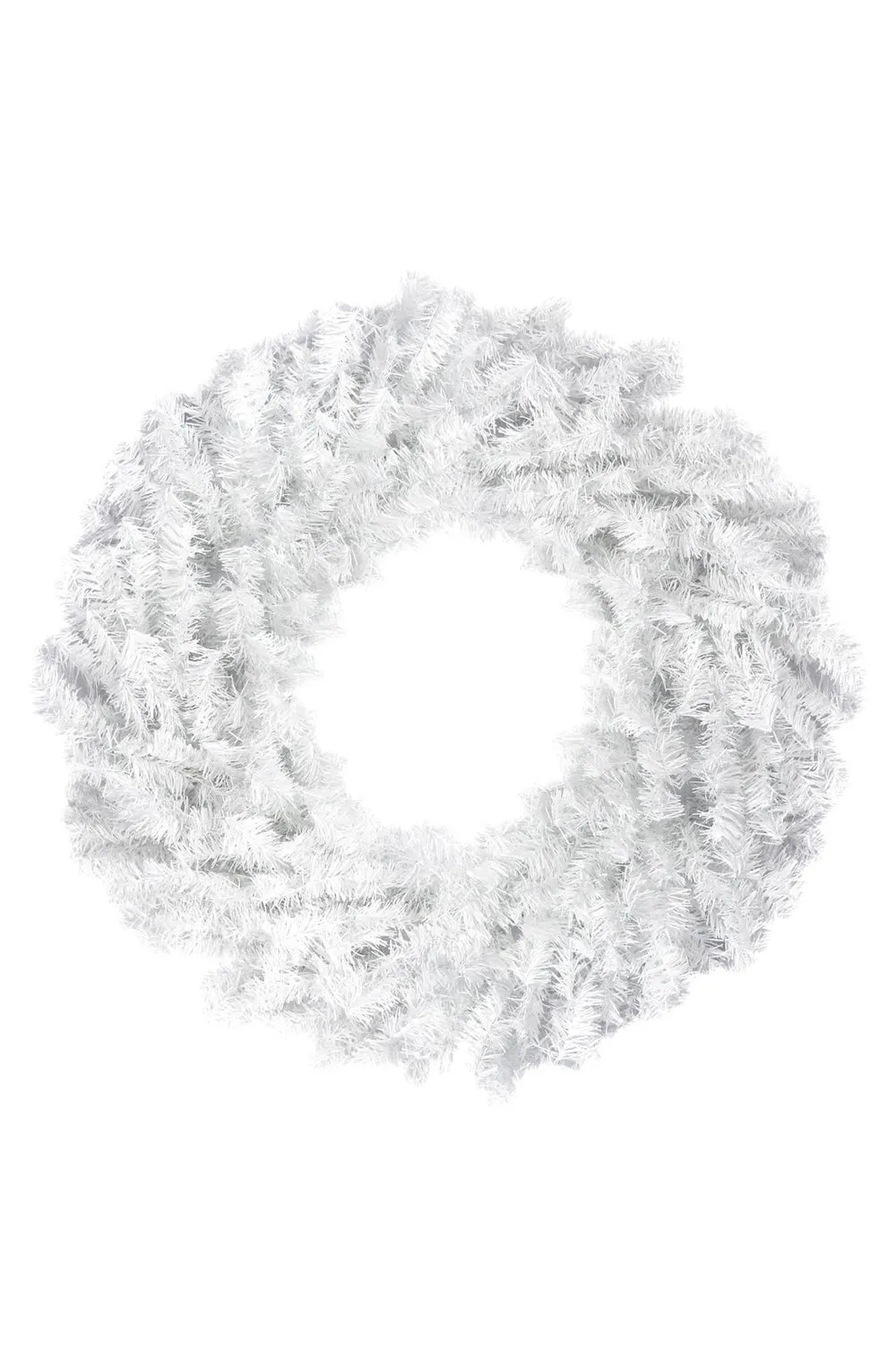 White Canadian Pine Wreath