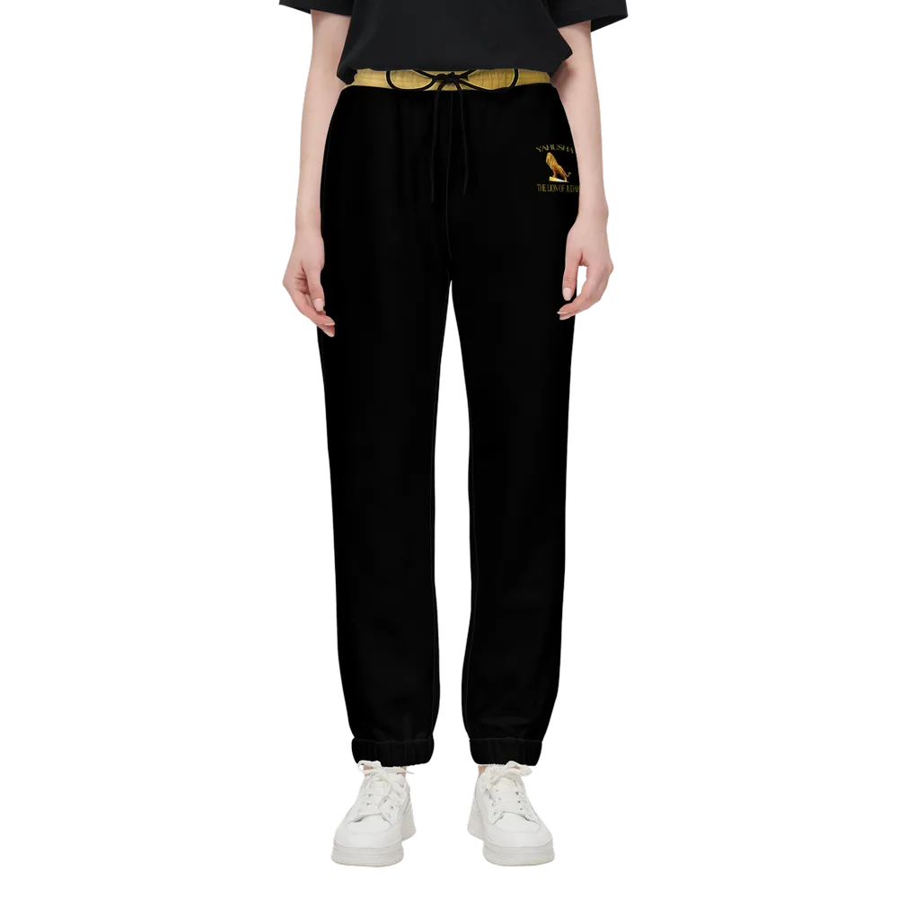 Yahusha-The Lion of Judah 01 Designer Casual Fit Unisex Sweatpants