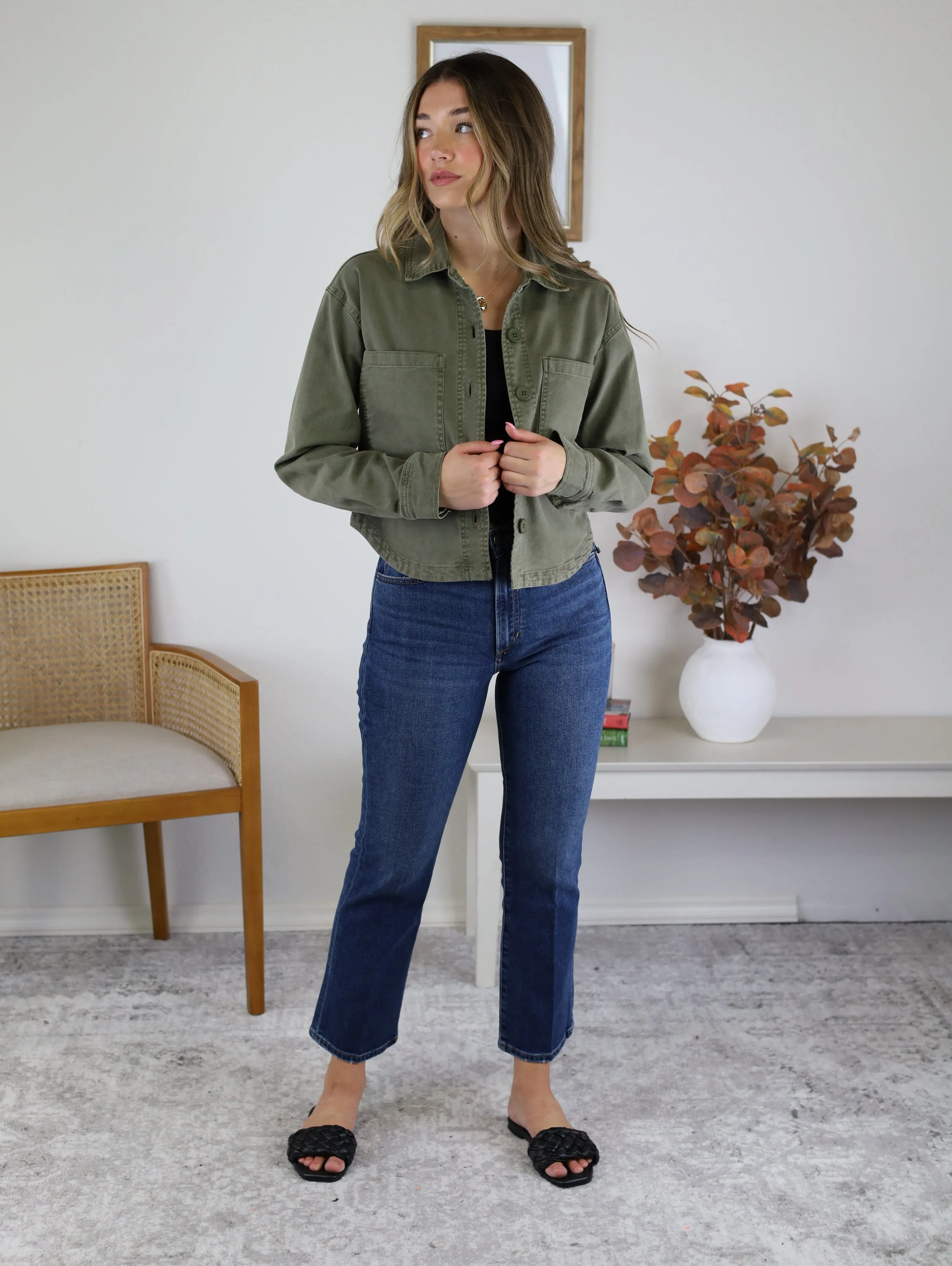 Z Supply- All Day Cropped Jacket