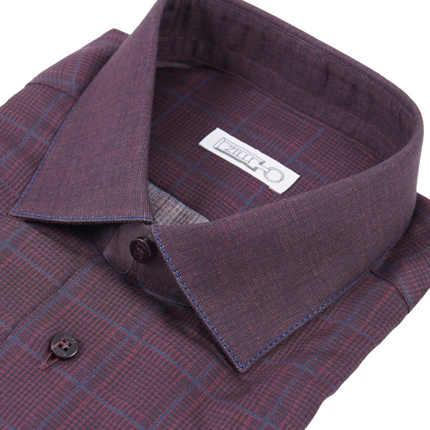 Zilli Tailored-Fit Cotton Dress Shirt